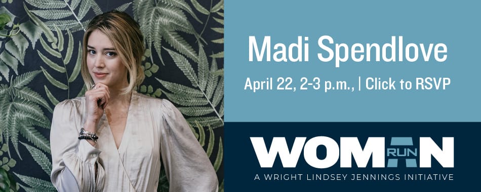 Virtual event with speaker Madi Spendlove