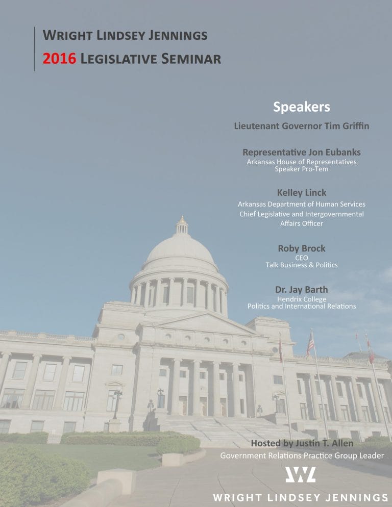 WLJ 2016 Legislative Seminar