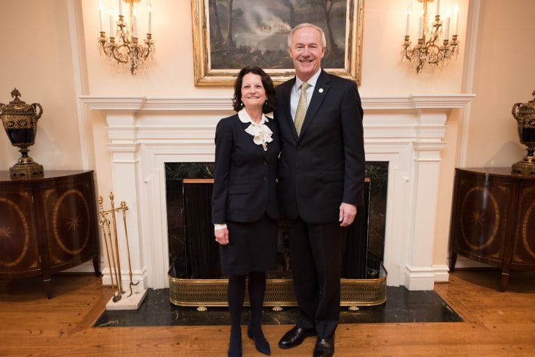 the Governor and Kathryn Pryor