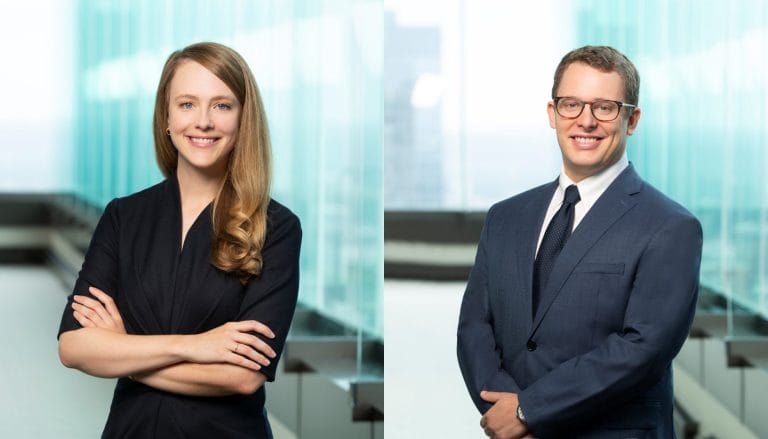New WLJ Attorneys Laura Cox and Alexander Jones