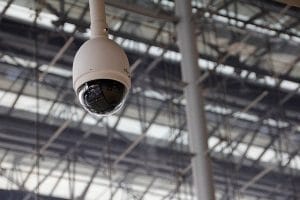 surveillance camera in the workplace